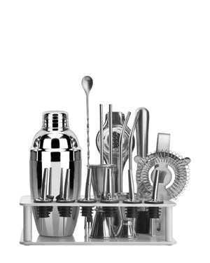 12 Piece Cocktail Set | Stainless Steel