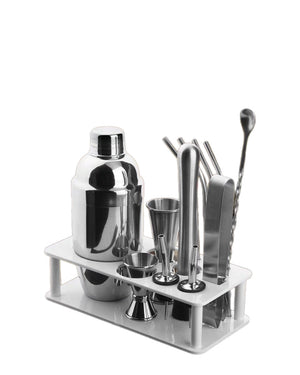 12 Piece Cocktail Set | Stainless Steel